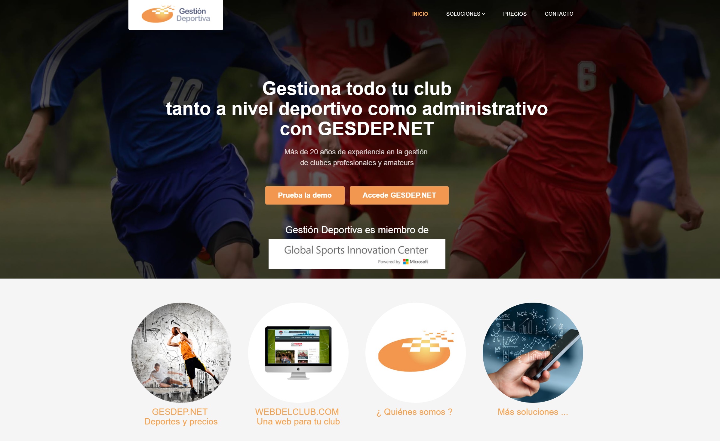 Gesdep.net: La solución para todos los departamentos del club